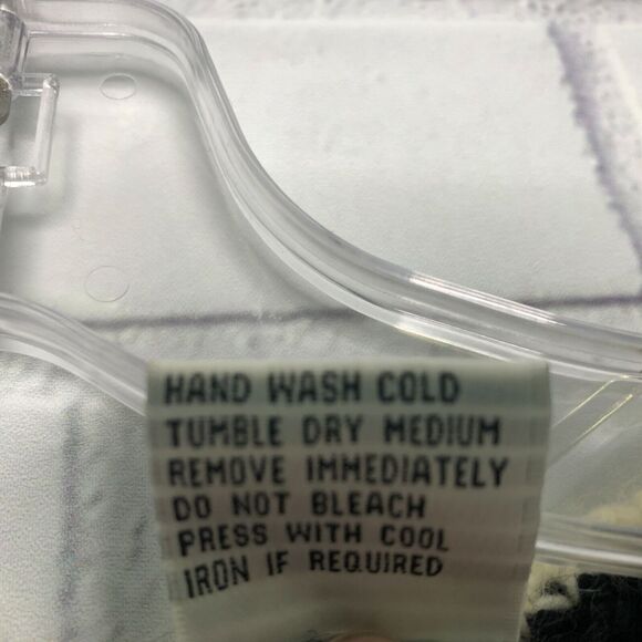 vintage 80s sweater angora rabbit wool blend black white Marnie West size medium - Picture 7 of 8